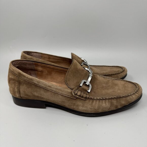 DONALD J PLINER Niles Men’s Bit Slip On Loafer Shoes Size 10.5 Brown main image 5